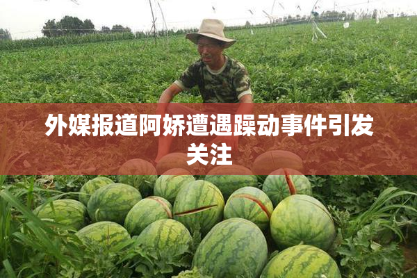 外媒报道阿娇遭遇躁动事件引发关注