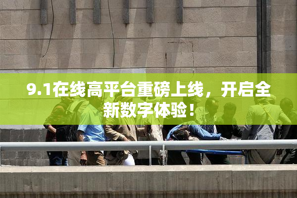 9.1在线高平台重磅上线，开启全新数字体验！