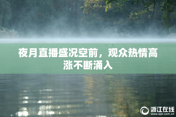 夜月直播盛况空前，观众热情高涨不断涌入