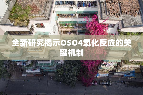 全新研究揭示OSO4氧化反应的关键机制