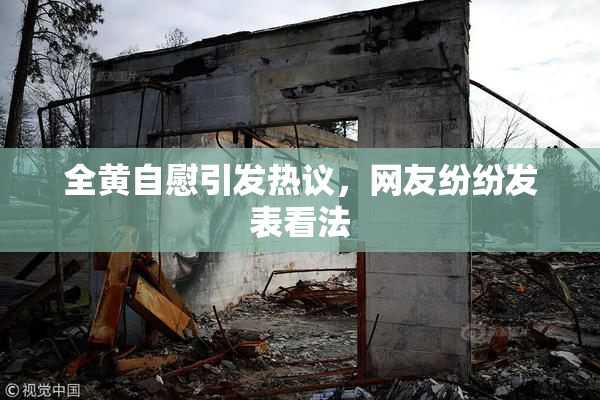 全黄自慰引发热议，网友纷纷发表看法