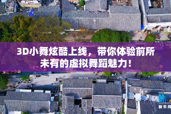 3D小舞炫酷上线，带你体验前所未有的虚拟舞蹈魅力！