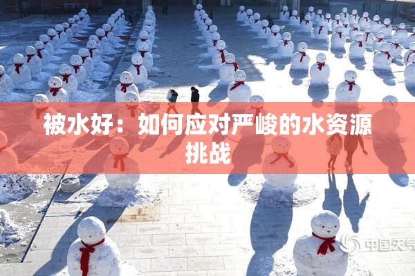 被水好：如何应对严峻的水资源挑战