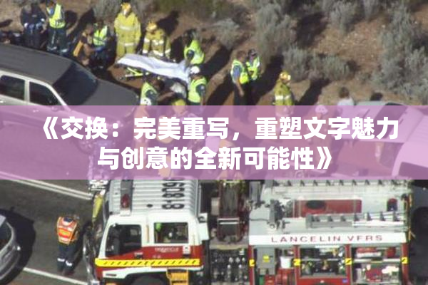 《交换：完美重写，重塑文字魅力与创意的全新可能性》