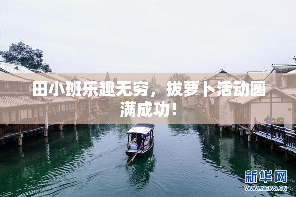 田小班乐趣无穷，拔萝卜活动圆满成功！