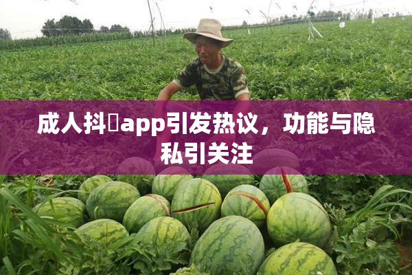成人抖抈app引发热议，功能与隐私引关注