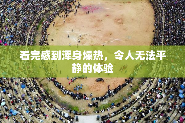 看完感到浑身燥热，令人无法平静的体验