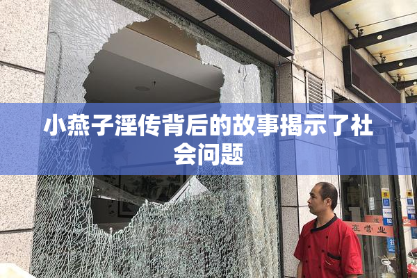 小燕子淫传背后的故事揭示了社会问题