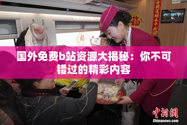 国外免费b站资源大揭秘：你不可错过的精彩内容