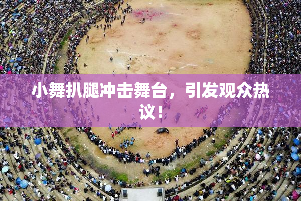 小舞扒腿冲击舞台，引发观众热议！
