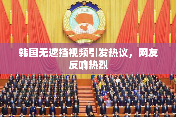 韩国无遮挡视频引发热议，网友反响热烈