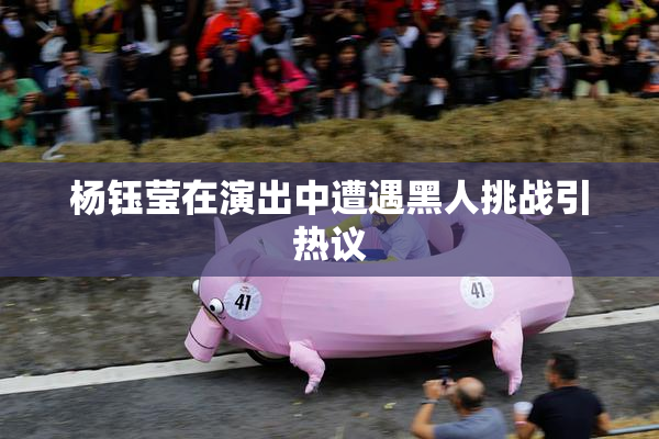 杨钰莹在演出中遭遇黑人挑战引热议