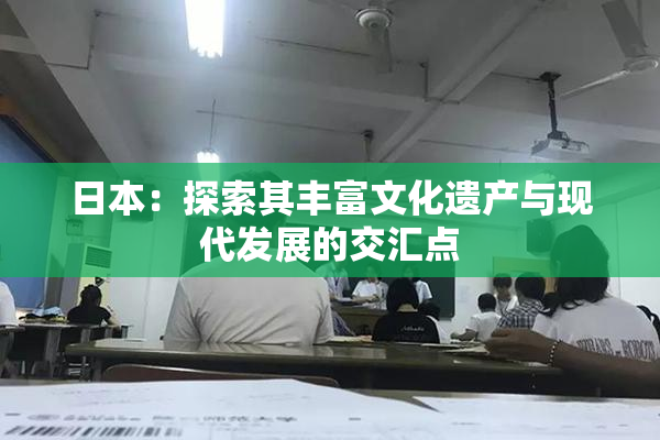 日本：探索其丰富文化遗产与现代发展的交汇点
