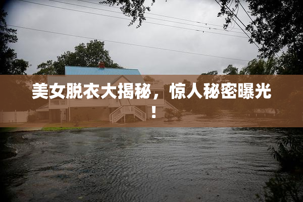 美女脱衣大揭秘，惊人秘密曝光！