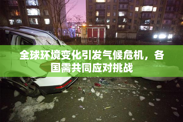 全球环境变化引发气候危机，各国需共同应对挑战