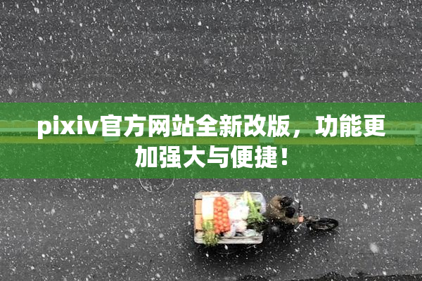 pixiv官方网站全新改版，功能更加强大与便捷！