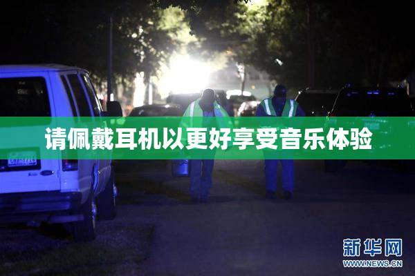 请佩戴耳机以更好享受音乐体验
