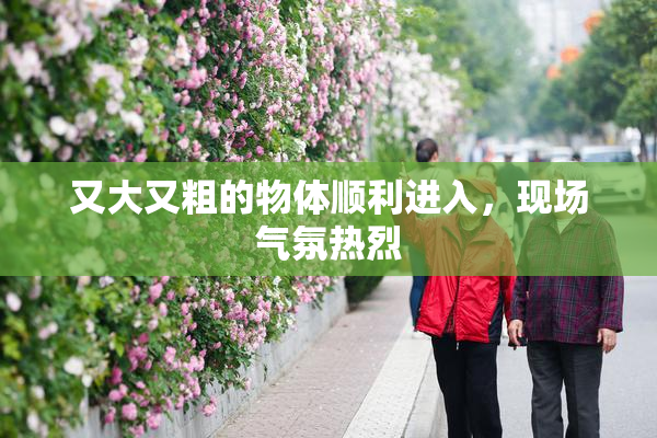 又大又粗的物体顺利进入，现场气氛热烈