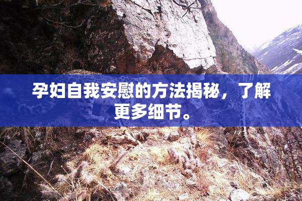 孕妇自我安慰的方法揭秘，了解更多细节。