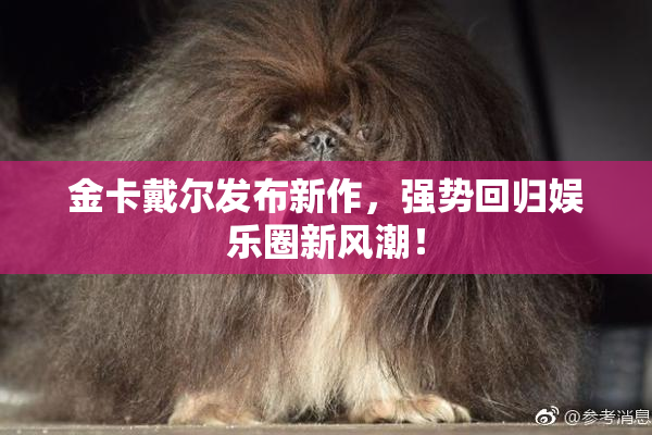 金卡戴尔发布新作，强势回归娱乐圈新风潮！