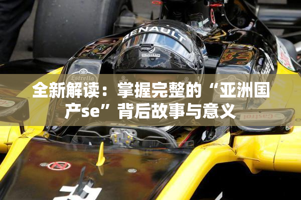 全新解读：掌握完整的“亚洲国产se”背后故事与意义