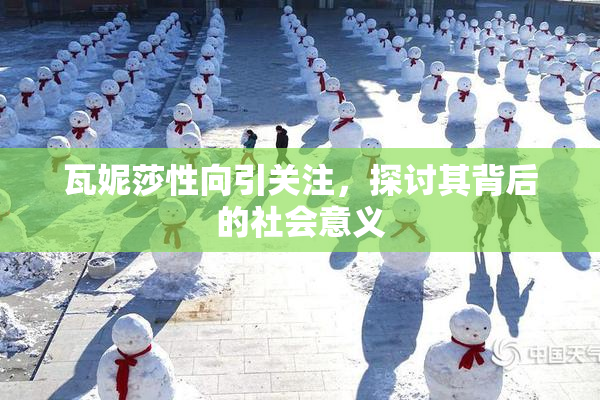 瓦妮莎性向引关注，探讨其背后的社会意义