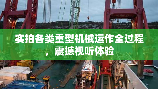 实拍各类重型机械运作全过程，震撼视听体验