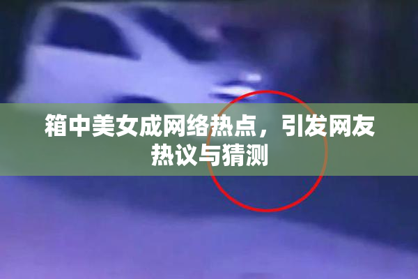 箱中美女成网络热点，引发网友热议与猜测
