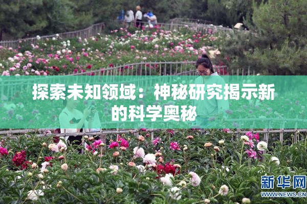 探索未知领域：神秘研究揭示新的科学奥秘