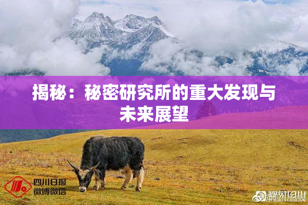 揭秘：秘密研究所的重大发现与未来展望