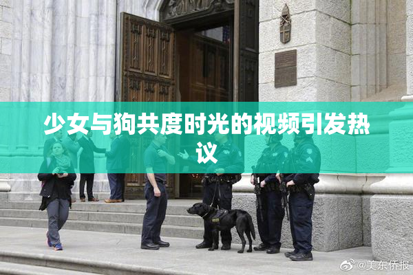少女与狗共度时光的视频引发热议