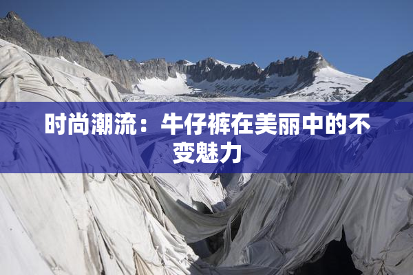 时尚潮流：牛仔裤在美丽中的不变魅力
