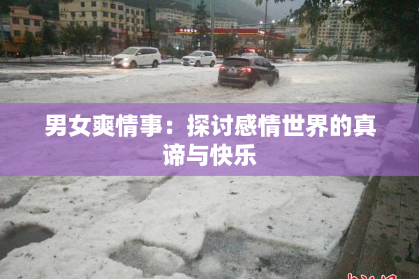 男女爽情事：探讨感情世界的真谛与快乐