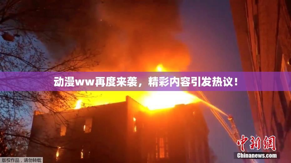 动漫ww再度来袭，精彩内容引发热议！