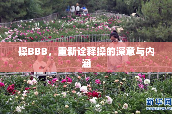 搡BBB，重新诠释搡的深意与内涵