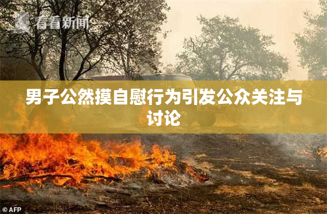 男子公然摸自慰行为引发公众关注与讨论