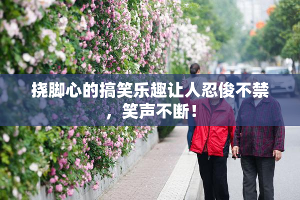 挠脚心的搞笑乐趣让人忍俊不禁，笑声不断！