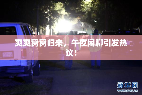 爽爽窝窝归来，午夜闲聊引发热议！