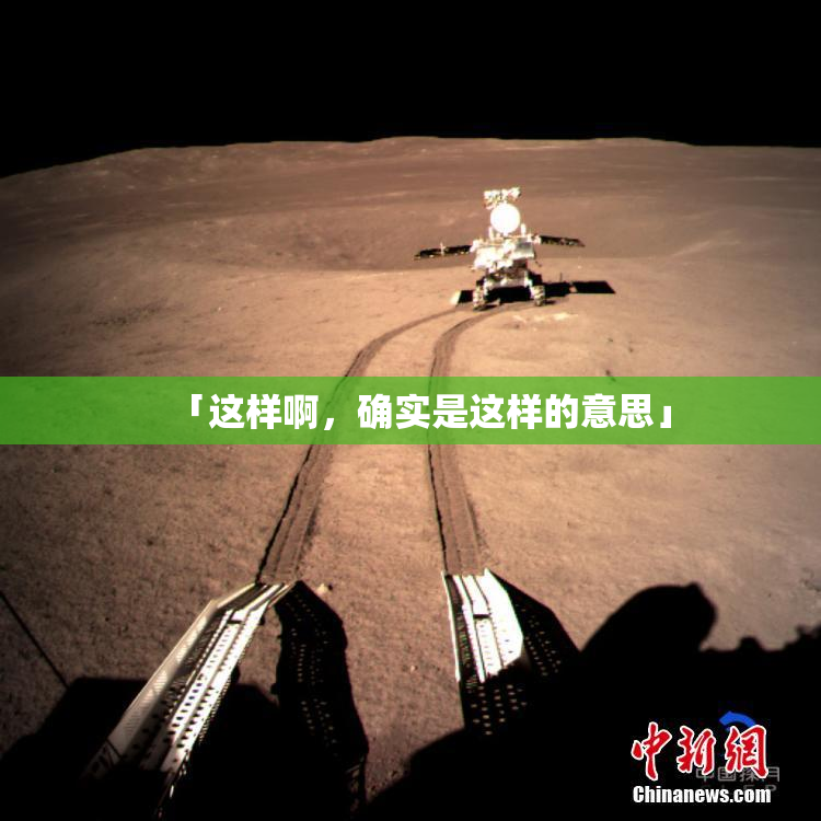 「这样啊，确实是这样的意思」