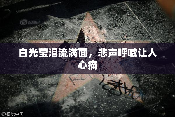 白光莹泪流满面，悲声呼喊让人心痛