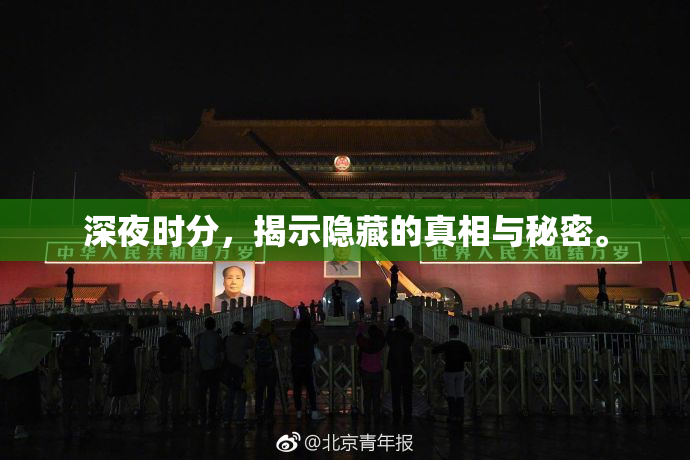 深夜时分，揭示隐藏的真相与秘密。