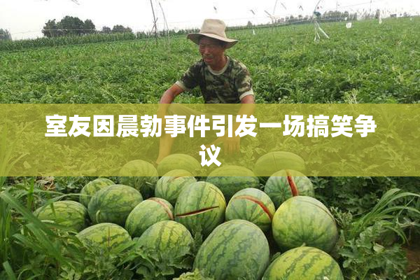 室友因晨勃事件引发一场搞笑争议