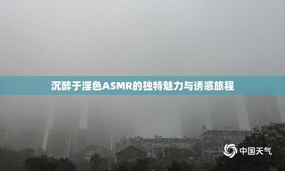 沉醉于淫色ASMR的独特魅力与诱惑旅程