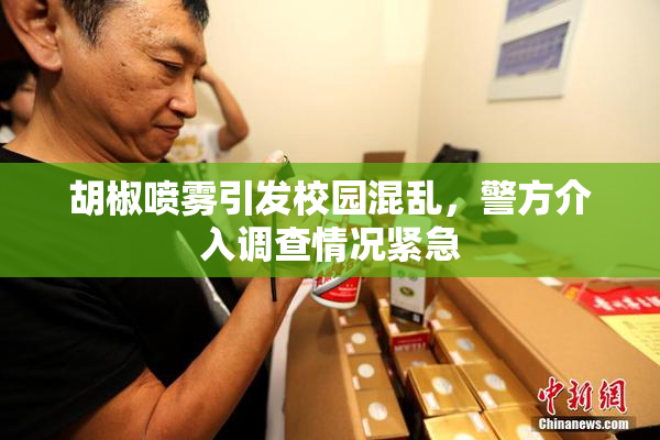 胡椒喷雾引发校园混乱，警方介入调查情况紧急