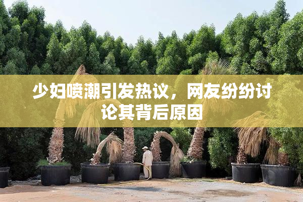 少妇喷潮引发热议，网友纷纷讨论其背后原因