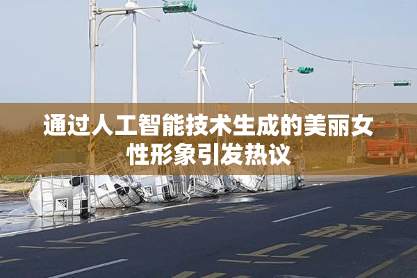 通过人工智能技术生成的美丽女性形象引发热议
