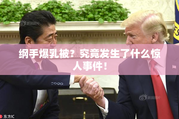纲手爆乳被？究竟发生了什么惊人事件！