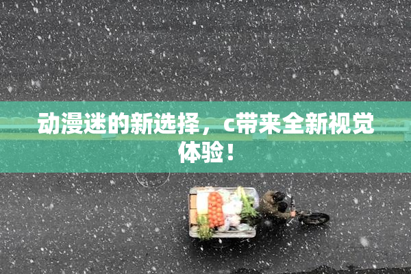 动漫迷的新选择，c带来全新视觉体验！