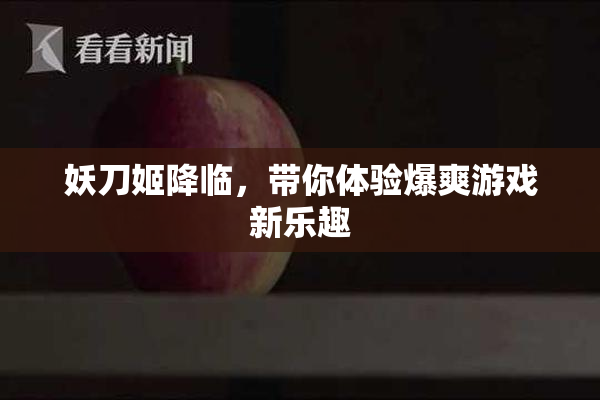 妖刀姬降临，带你体验爆爽游戏新乐趣