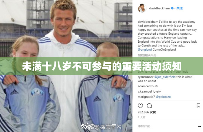 未满十八岁不可参与的重要活动须知